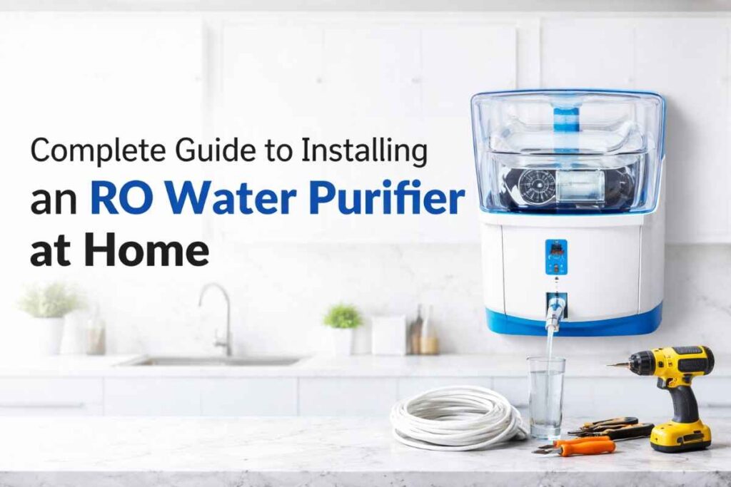 RO Water Purifier Installation at Home